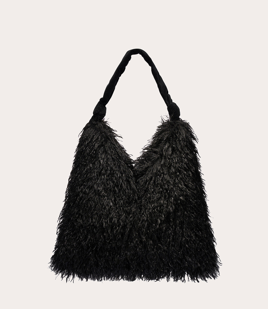 tucano-mongolian-sac-cabas-fausse-fourrure-poils-longs image 3
