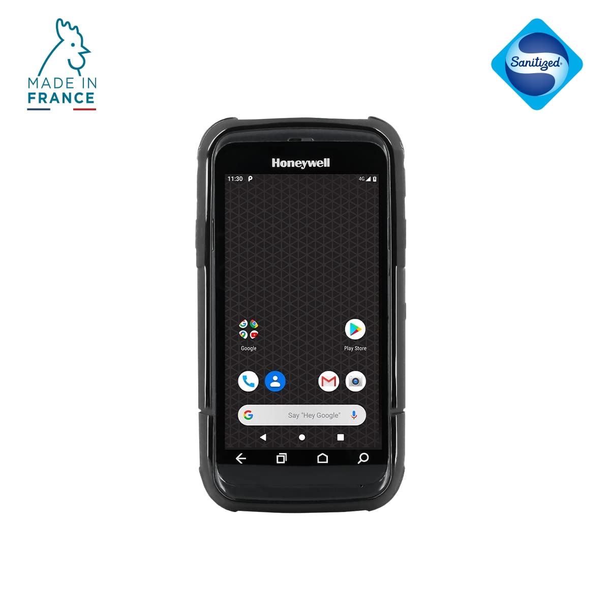 mobilis-protech-coque-pour-pda-honeywell-dolphin-ct60xp-ct60-ct50-dragonne-noir image 3