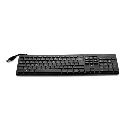 t-nb-clavier-filaire-usb-a-touches-fines-hub-3x-usb-a image 1