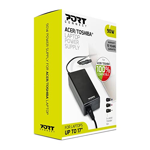 port-designs-port-connect-alimentation-pc-90w-compatible-acer-toshiba-prise-uk image 4
