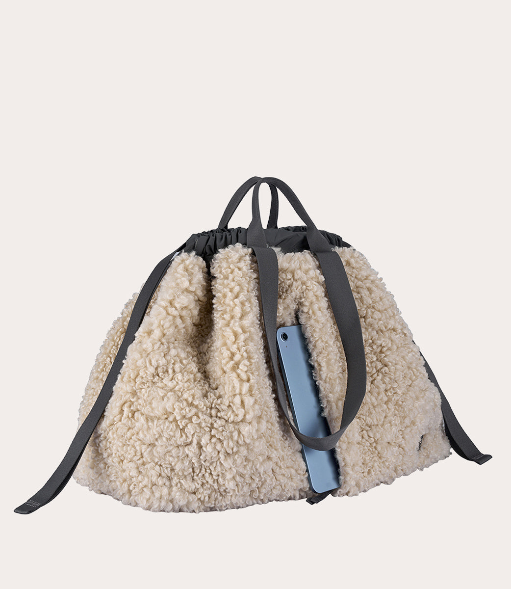 tucano-carry-sheep-large-sac-de-week-end-en-fausse-fourrure-effet-mouton image 6