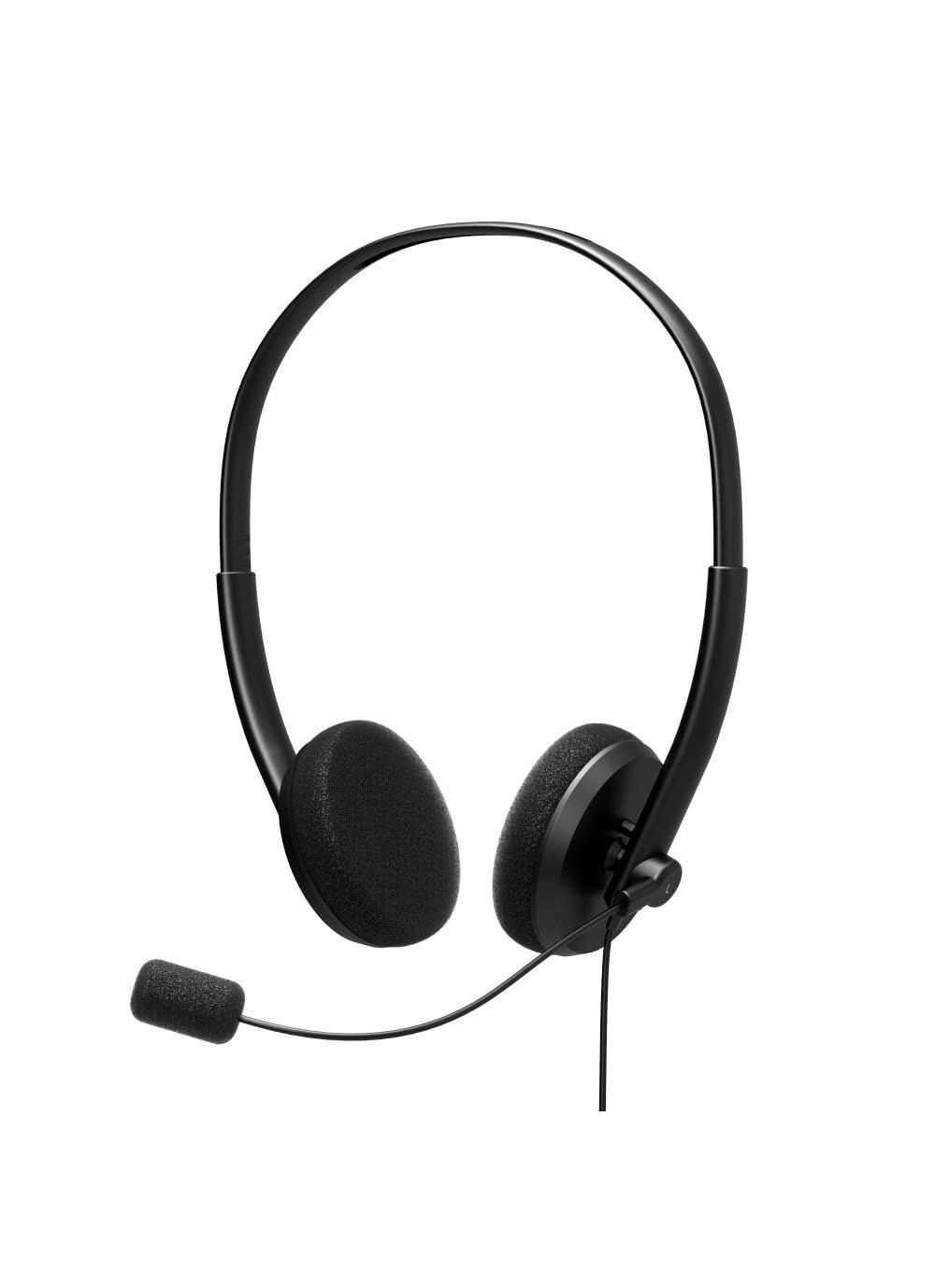 port-connect-casque-st-r-o-usb-de-bureau-avec-micro-usb-a-usb-c-noir image 1