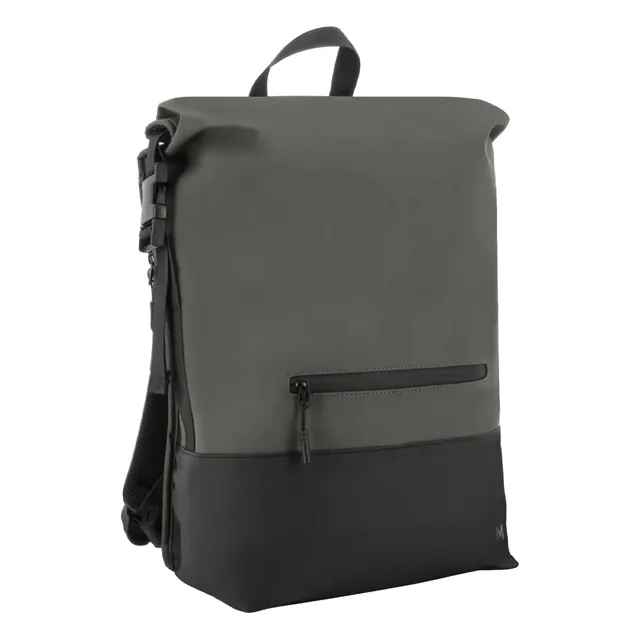 mobilis-sac-dos-rolltop-25l-pc-14-16-d-perlant-gris-noir image 1