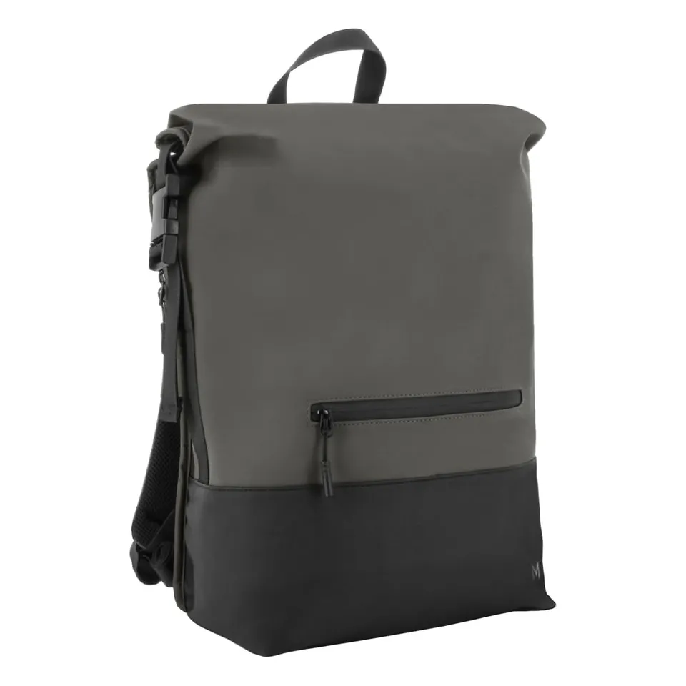 mobilis-sac-dos-rolltop-25l-pc-14-16-d-perlant-gris-noir image 1