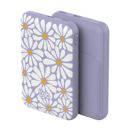 t-nb-flower-exclusiv-batterie-de-secours-5000-mah-magsafe-15w image 1