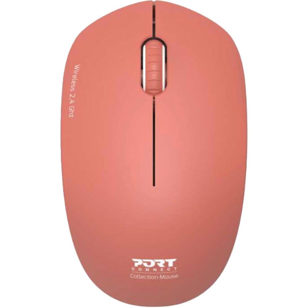 port-designs-milano-ii-souris-sans-fil-2-4ghz-ambidextre-1600-dpi-rouge image 7