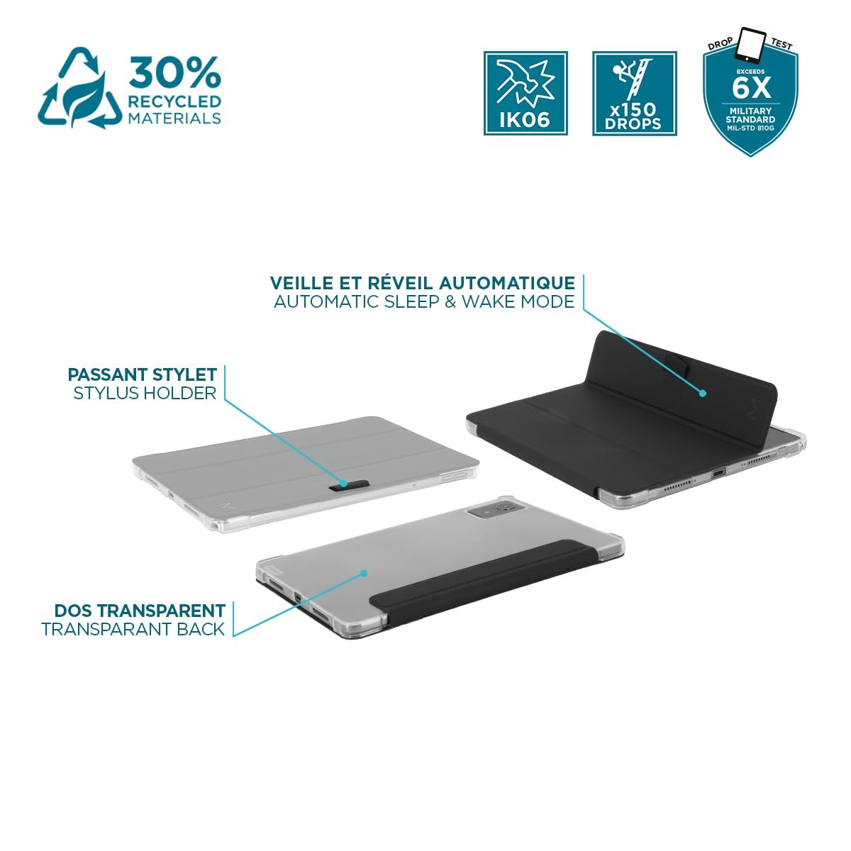mobilis-r-series-coque-pour-lenovo-tab-m11-tab-k11-tab-k11e-antichoc-coins-renfo image 5