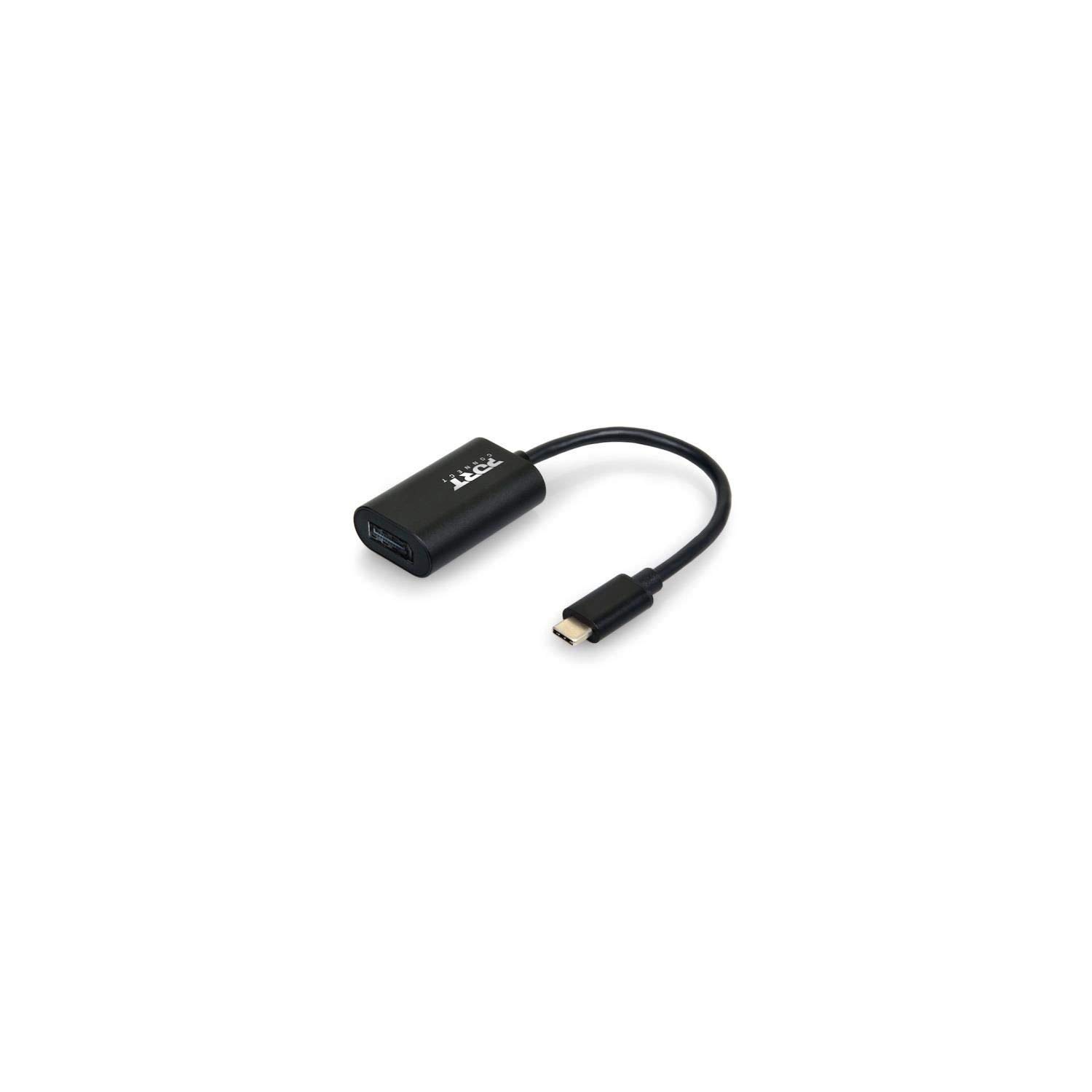 port-designs-port-connect-convertisseur-usb-c-vers-displayport-4k-60hz-15-cm image 1