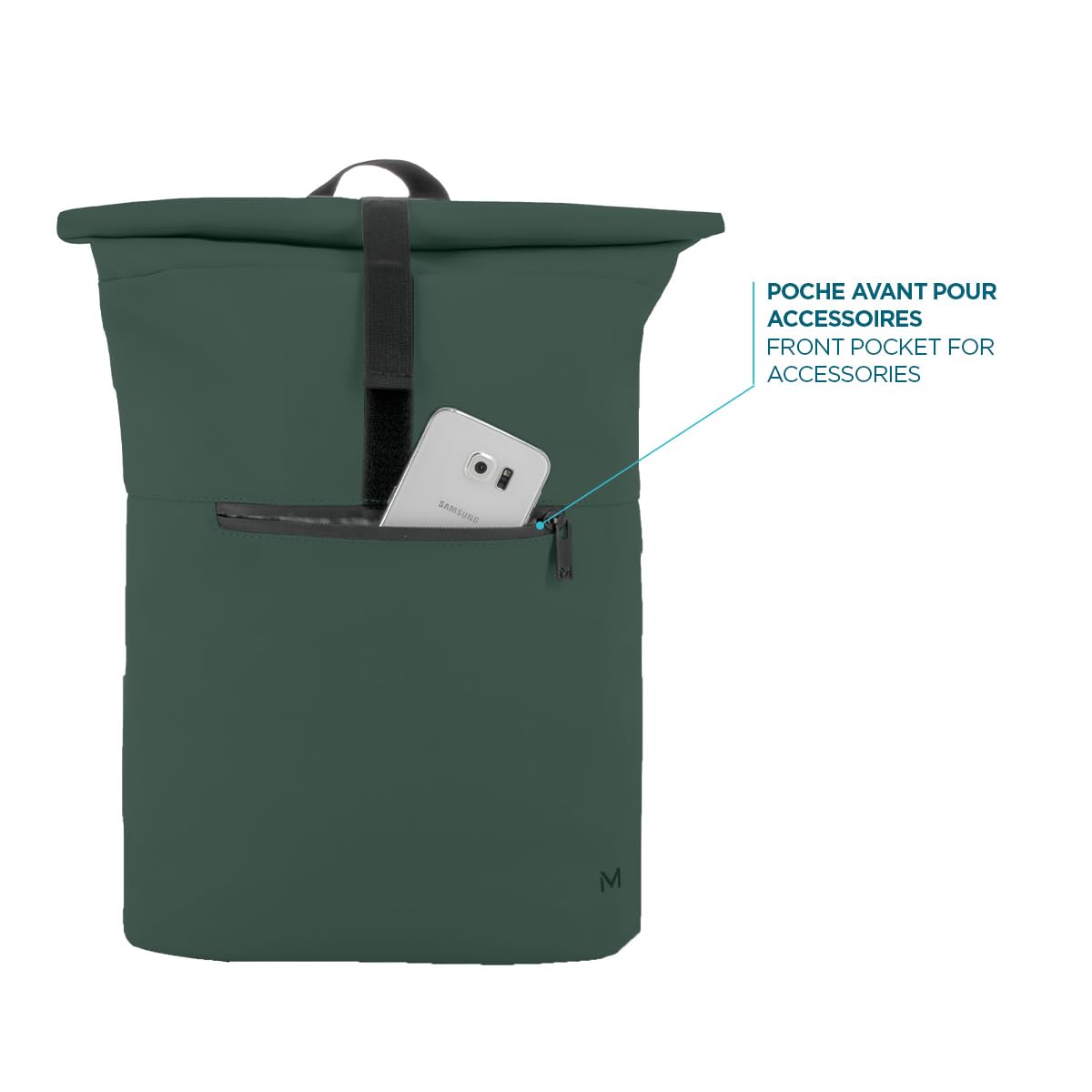 mobilis-origine-sac-dos-urbain-roll-top-14-16-16l-d-perlant-vert-for-t image 3