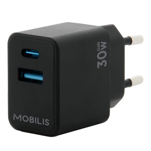 mobilis-t-series-chargeur-secteur-30w-gan-usb-c-usb-a image 7