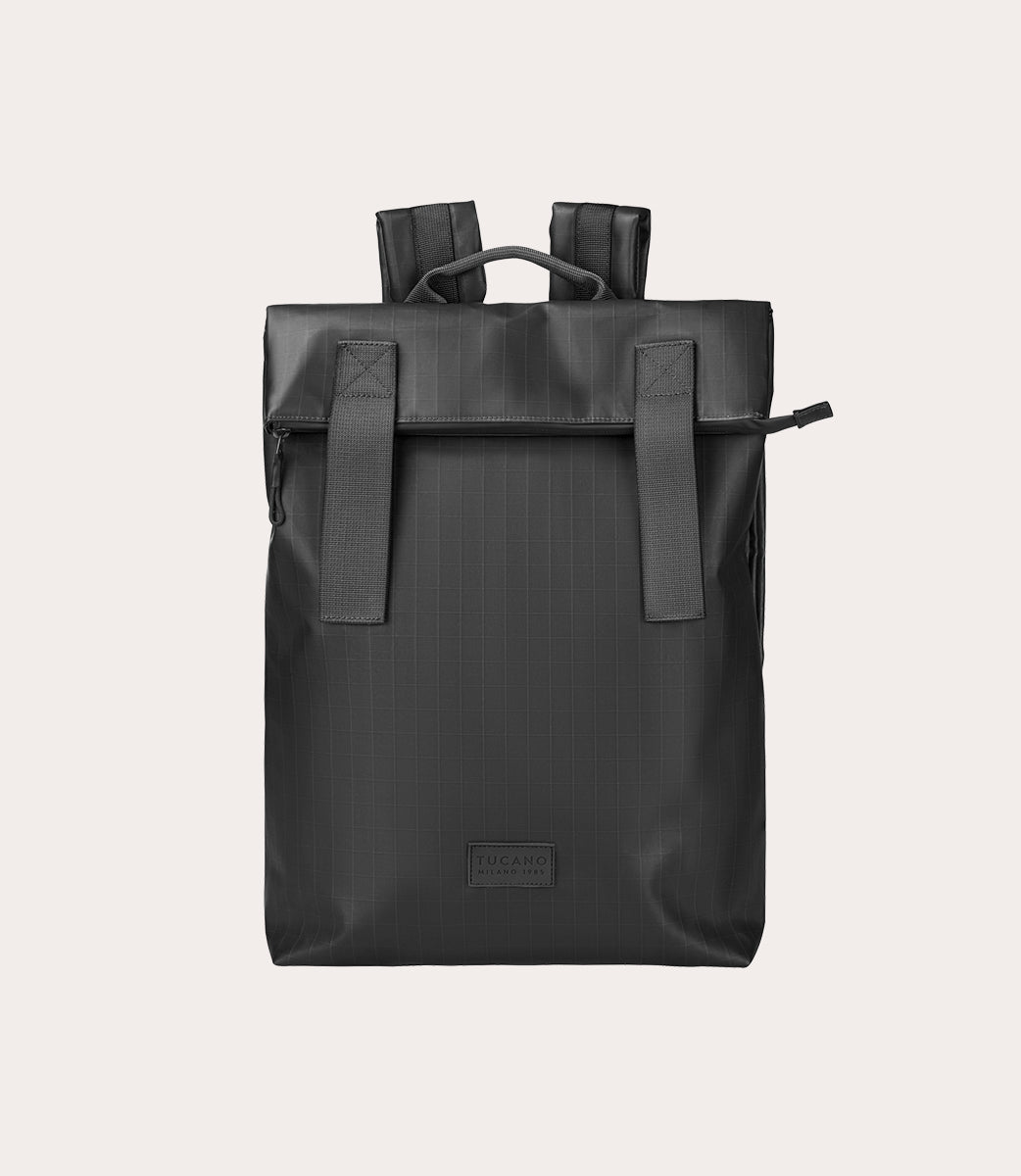 tucano-fold-sign-backpack-sac-dos-15-6-macbook-16-ripstop-caoutchout image 1