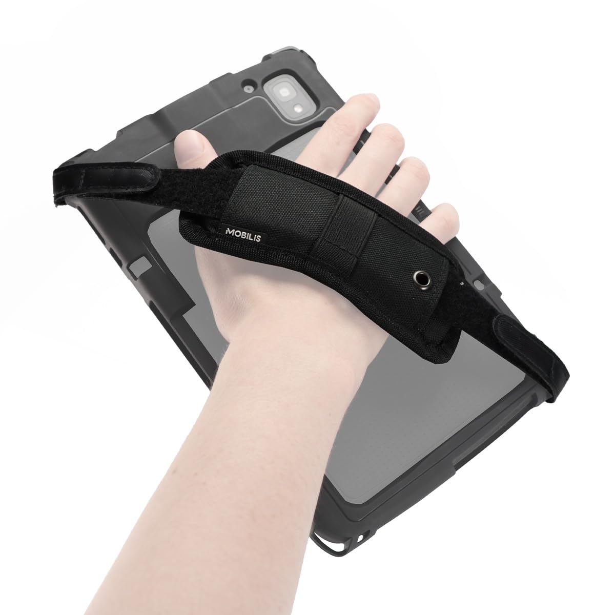 mobilis-protech-patte-de-saisie-avec-porte-stylet-pour-tablette-10-compatible-ze image 1