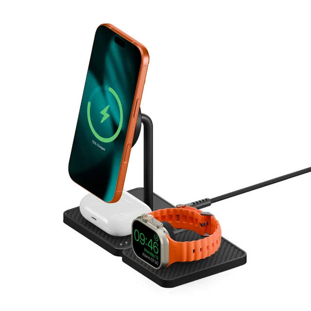 mous-station-de-charge-sans-fil-chargeur-apple-watch-fibre-aramide image 1