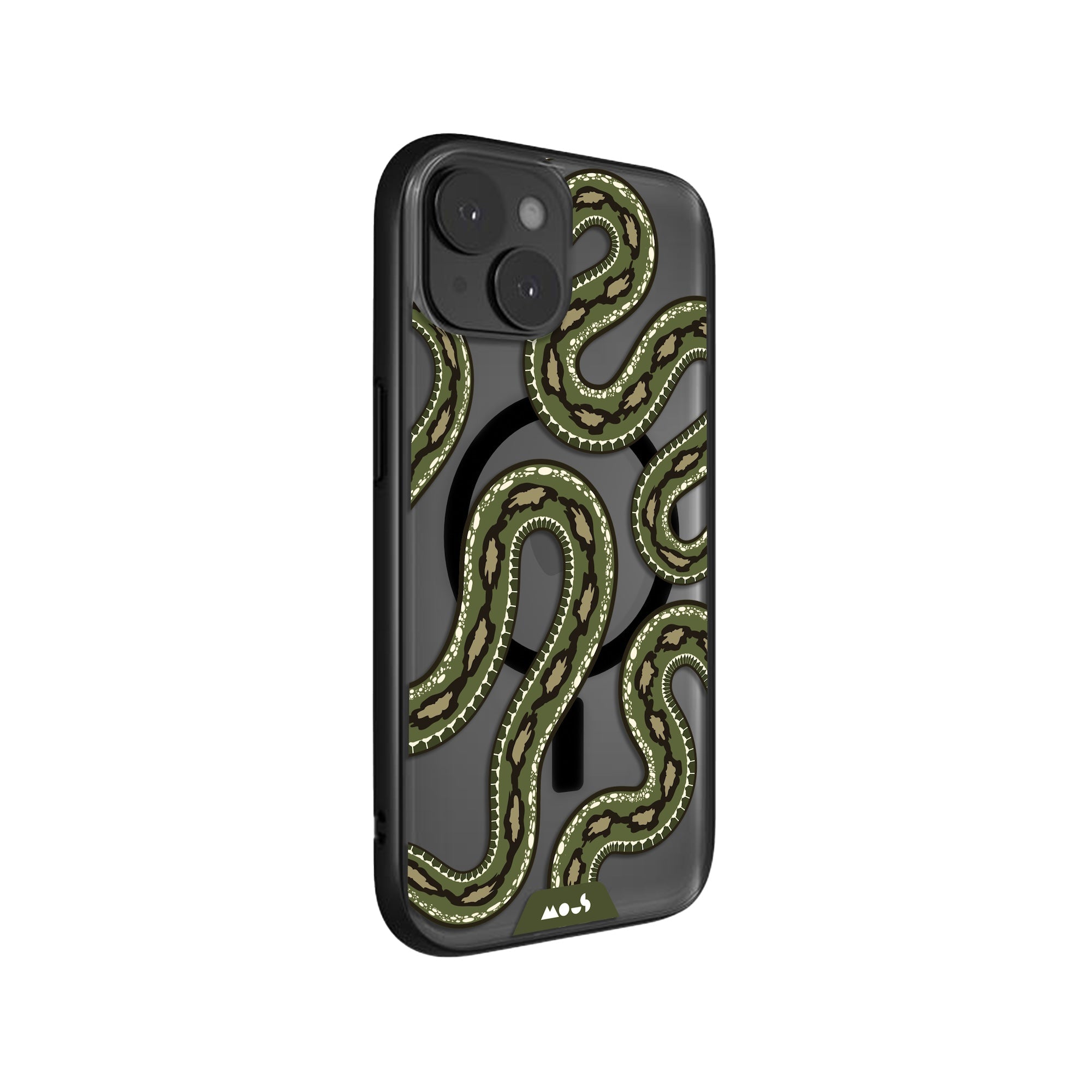 mous-green-tree-python-serpent-coque-de-protection-magsafe-motif-vert image 7