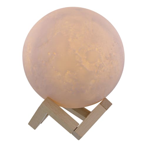 t-nb-moon-enceinte-bluetooth-lumineuse-avec-base-bois image 1