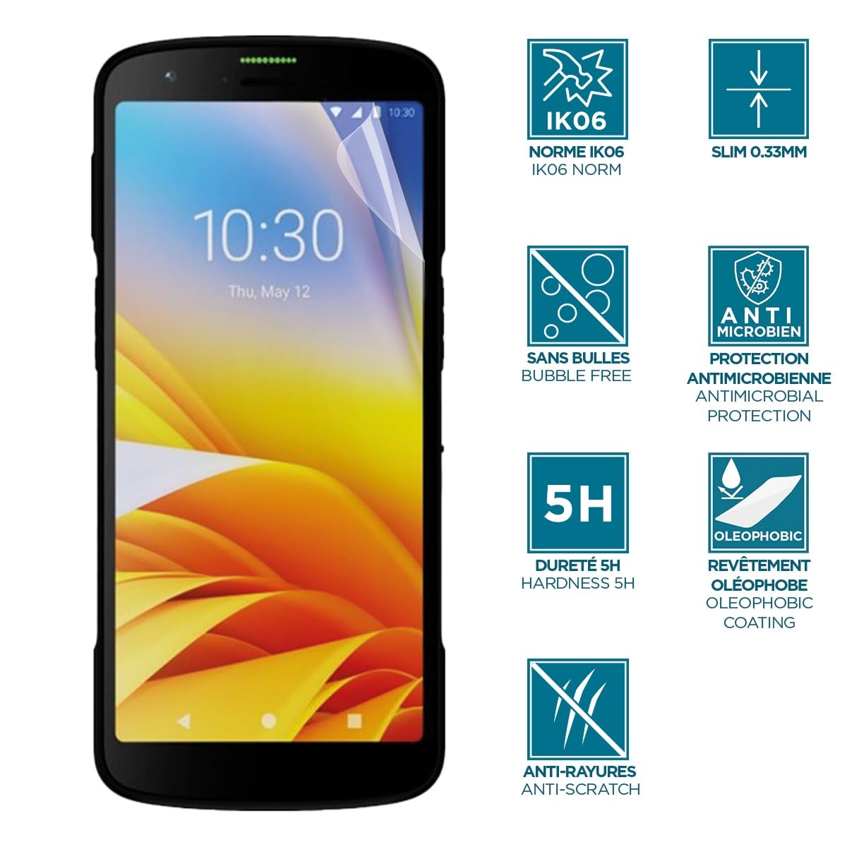 mobilis-cran-protecteur-anti-choc-accs-pour-terminal-mobile-zebra image 2