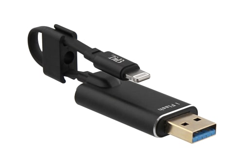 t-nb-lecteur-de-carte-microsd-lightning-avec-porte-cl-s-pour-iphone-ipad image 1