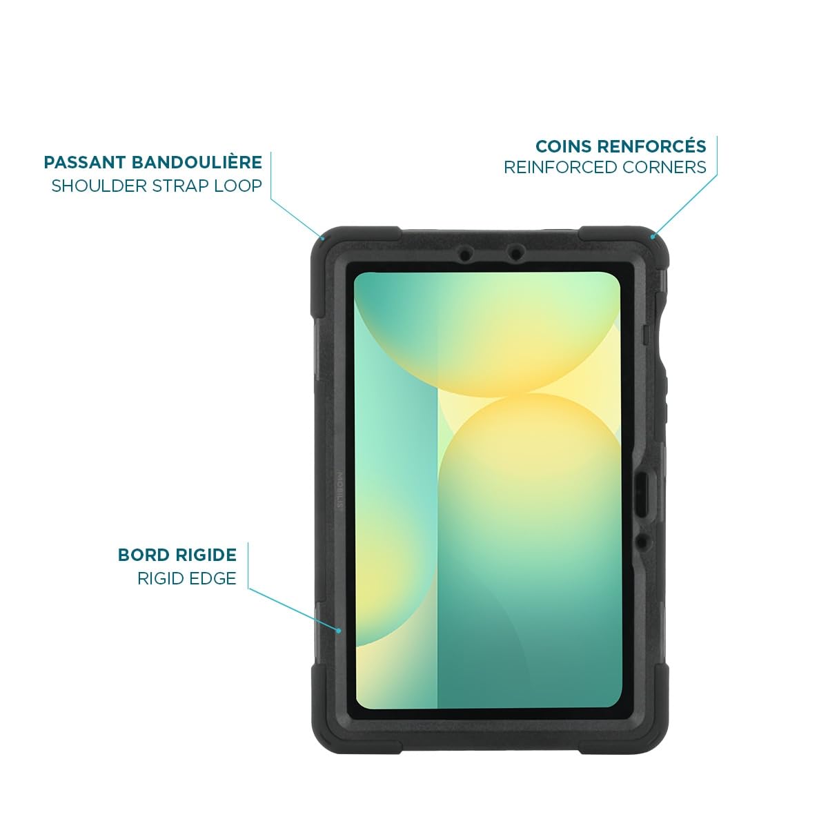 mobilis-all-in-case-coque-renforc-e-avec-bandouli-re-pour-samsung-galaxy-tab-s10 image 6