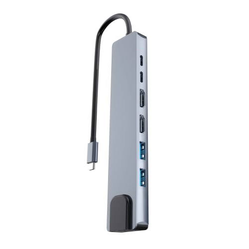 t-nb-iclick-hub-usb-c-7-en-1-double-cran-hdmi-4k-rj45 image 1