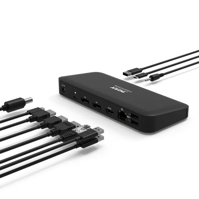 port-connect-station-d-accueil-de-bureau-usb-c-3-x-4k-9-p-riph-riques-85w image 1