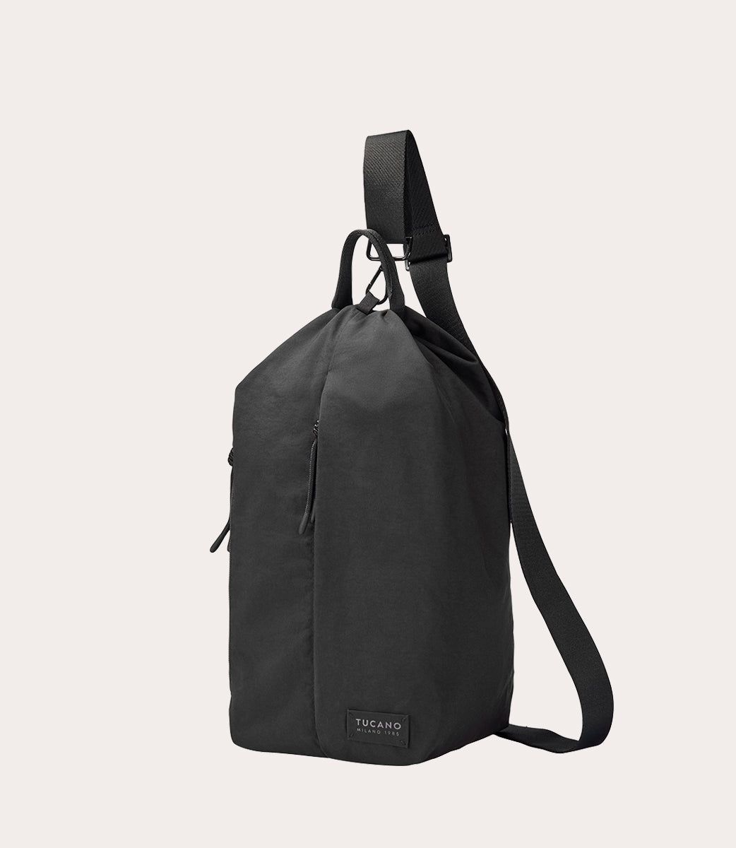 tucano-agile-crossbody-large-sac-bandouli-re-nylon-froiss image 2