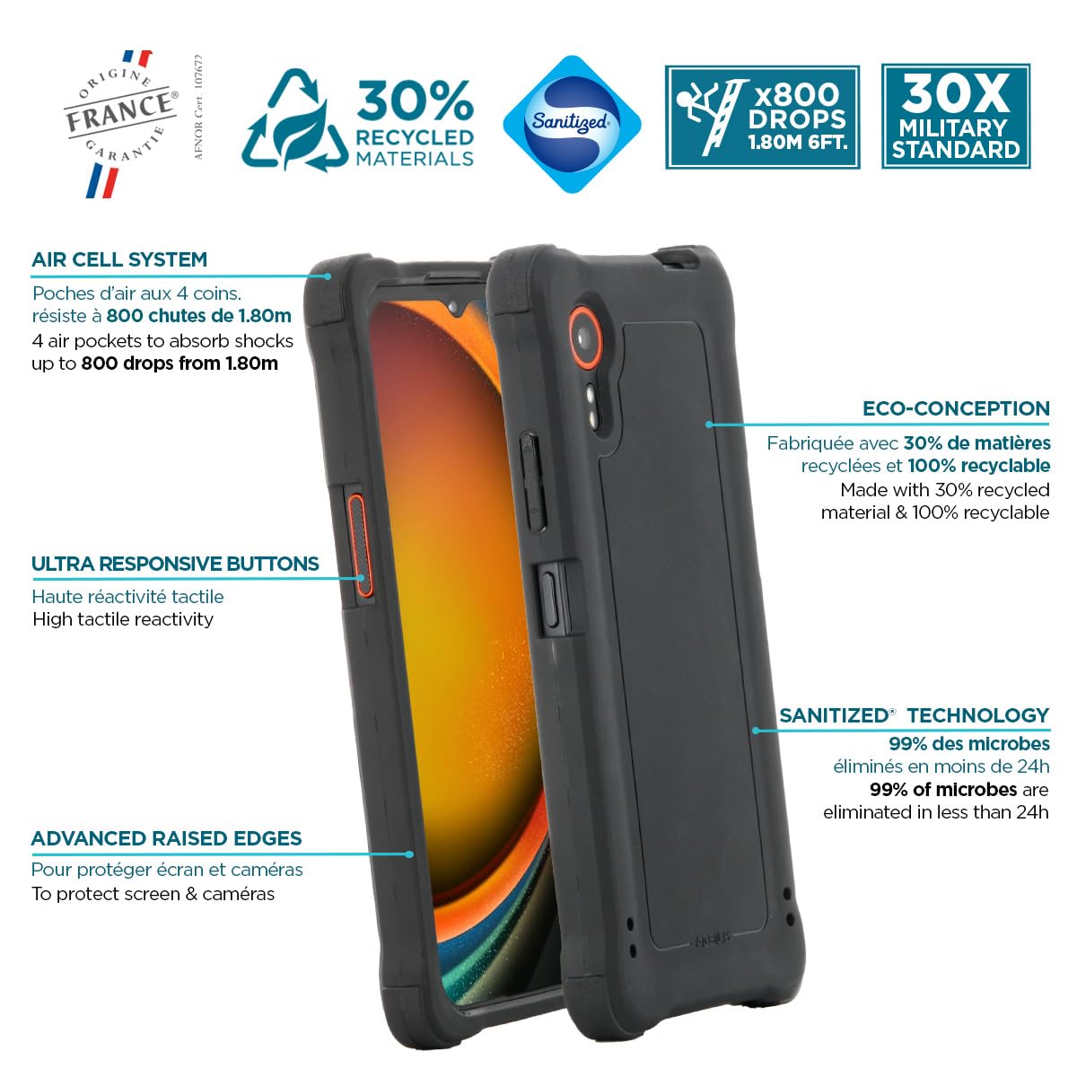 mobilis-protech-coque-anti-chocs-pour-samsung-galaxy-xcover-7-6-6-noire image 3