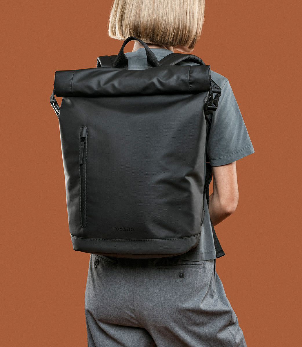 tucano-rollo-sac-dos-pc-15-6-macbook-pro-16-fermeture-enroul-e image 2