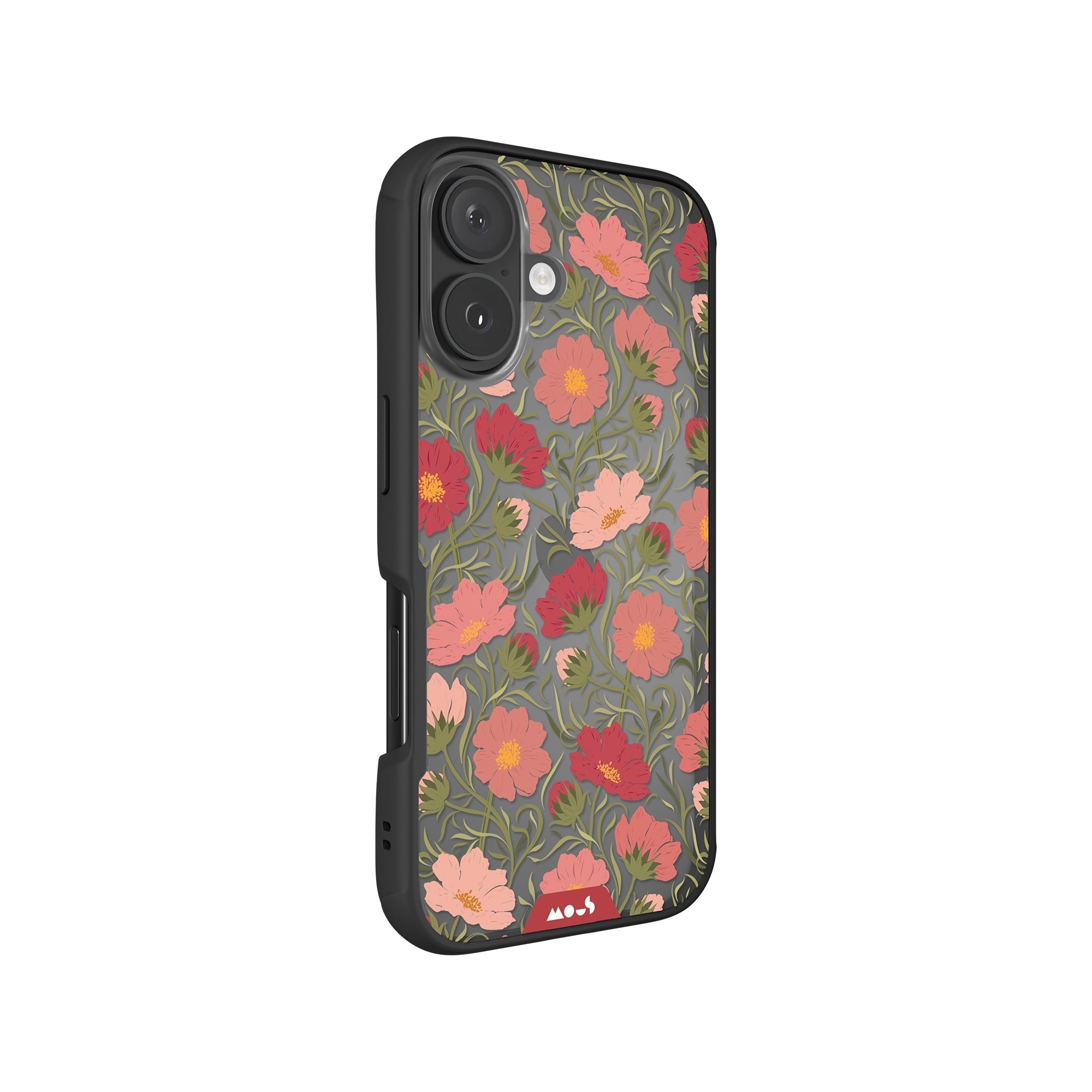 mous-cosmos-pink-coque-de-protection-iphone-12-iphone-12-mini-fleurs image 3