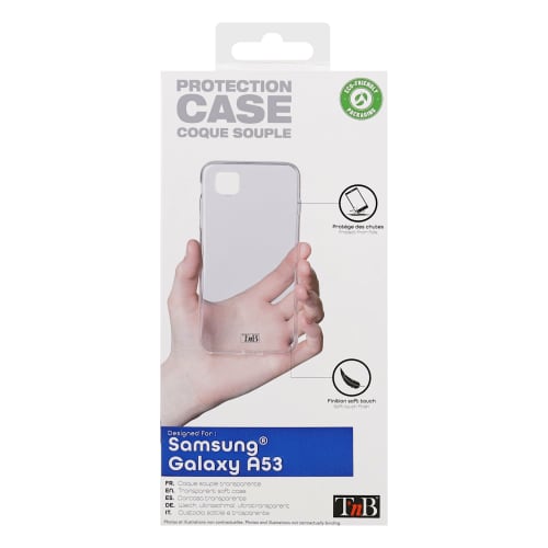 t-nb-coque-souple-transparente-en-silicone-pour-samsung-galaxy-a53 image 1