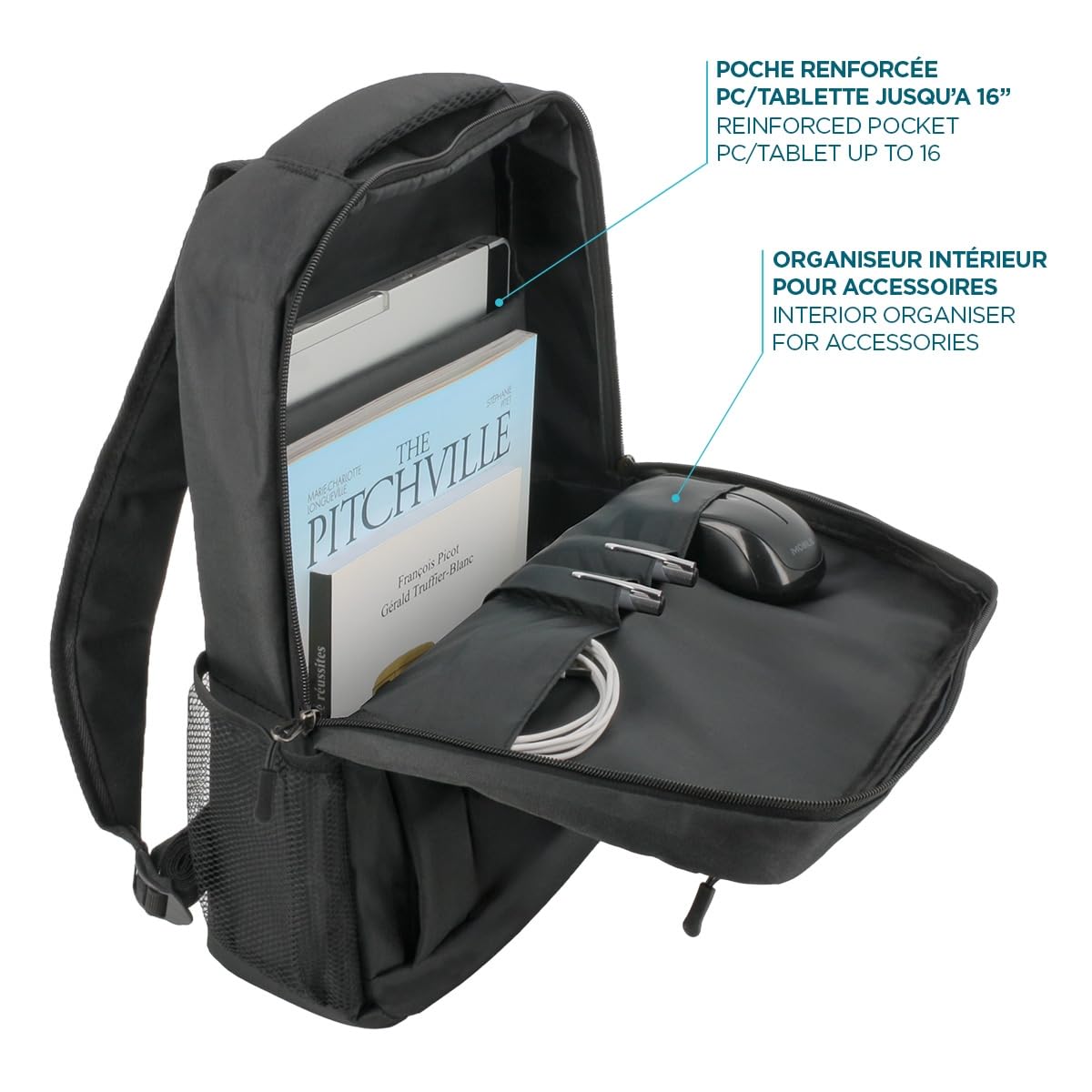 mobilis-sac-dos-essential-18l-pour-pc-16-noir image 3